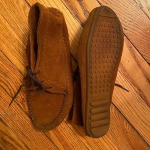 Minnetonka Suede Mocassion, sz 9